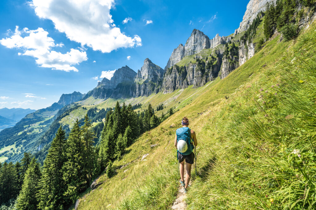 Susanne Volkert Werdegang durch die Alpen